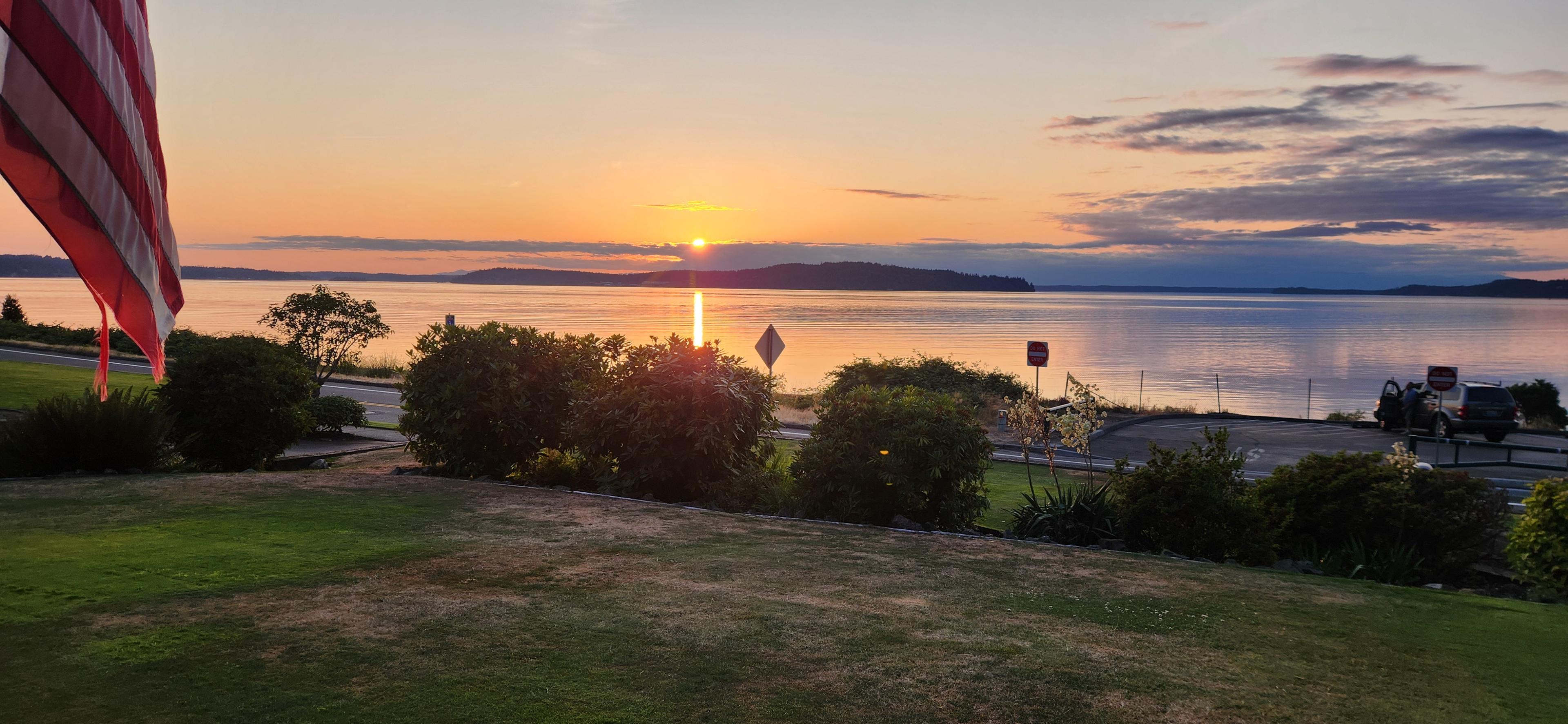 Sunset over Puget Sound